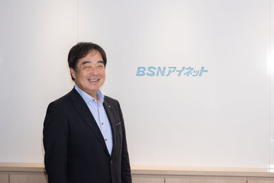 BSNアイネット代表取締役社長の南雲俊介氏